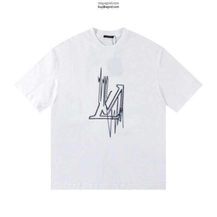 LOUIS VUITTONブランド 偽物人気商品イベント2024新作半袖Tシャツ_0_1