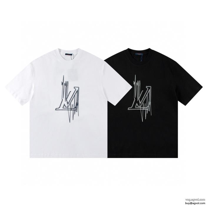LOUIS VUITTONブランド 偽物人気商品イベント2024新作半袖Tシャツ_0_2