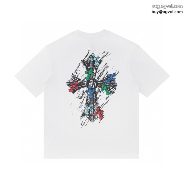 ブームは再熱中オシャレ上級者に半袖Tシャツクロムハーツコピー 商品 通販_0_0