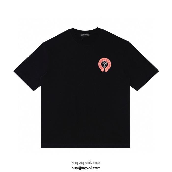 限定生産品今季はファション感漂うCHROME HEARTSブランド コピー 販売 半袖Tシャツ_0_0