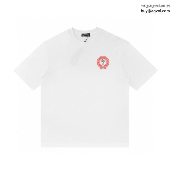 限定生産品今季はファション感漂うCHROME HEARTSブランド コピー 販売 半袖Tシャツ_0_1
