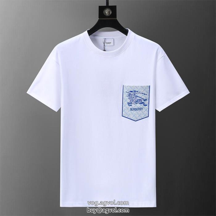 バーバリー今だけSALE素敵なデザインコピー ブランド 優良半袖Tシャツ_0_1