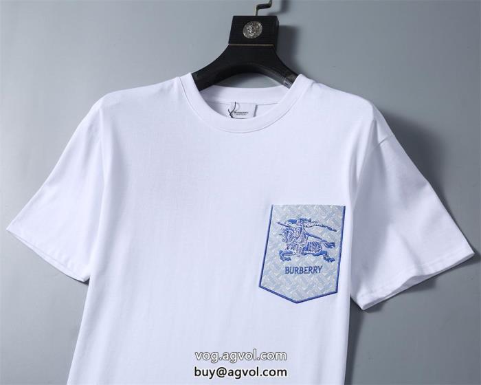 バーバリー今だけSALE素敵なデザインコピー ブランド 優良半袖Tシャツ_0_3