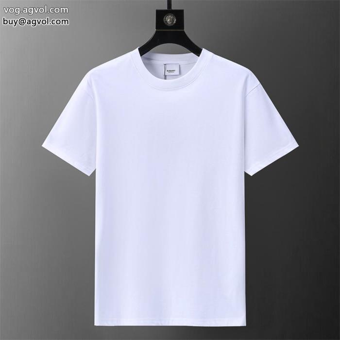 ぐっと鮮度がアップ風合いが魅力BURBERRYブランド 通販半袖Tシャツ_0_0
