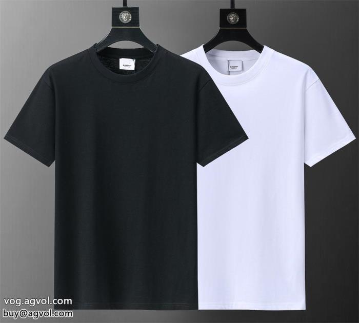 ぐっと鮮度がアップ風合いが魅力BURBERRYブランド 通販半袖Tシャツ_0_2