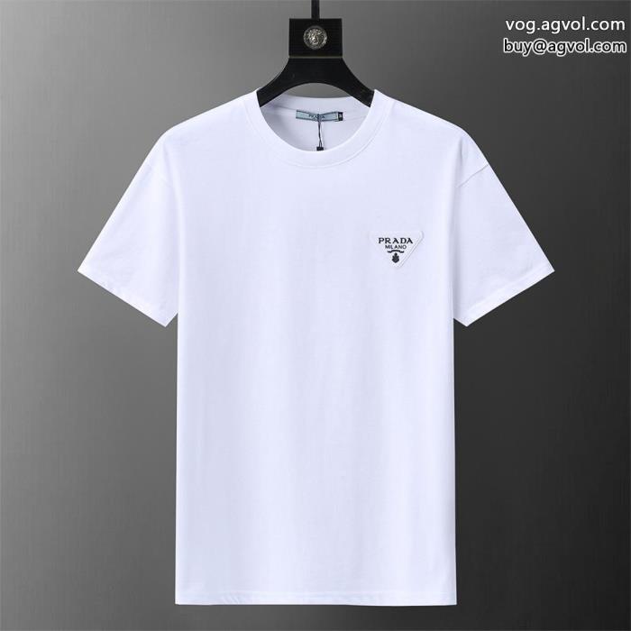 永遠の定番独特の存在感コピー 商品 販売PRADA半袖Tシャツ_0_1