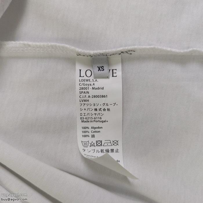 新色入荷ユニセックススタイル半袖Tシャツブランド フェイクLOEWE_0_1