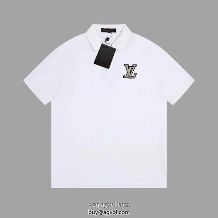 偽物 通販 憧れの23新作夏のコーデにぴったり半袖TシャツLOUIS VUITTON_0_0