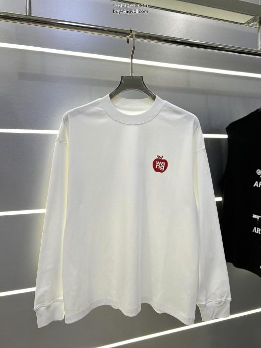 カッコカワイイ必見素敵お上品ALEXANDER WANGブランド 偽物長袖Tシャツ_0_2
