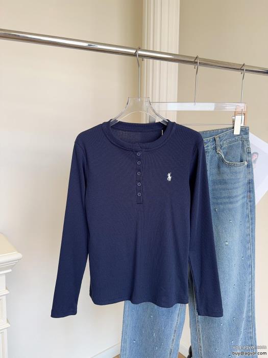 ポロ ラルフローレン上質なものサラサラの着心地ブランド 偽物 激安 通販長袖Tシャツ_0_1