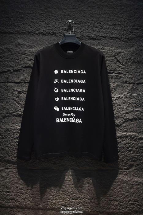 偽 ブランド 通販長袖Tシャツバレンシアガモード感の高い着心地の良い_0_0