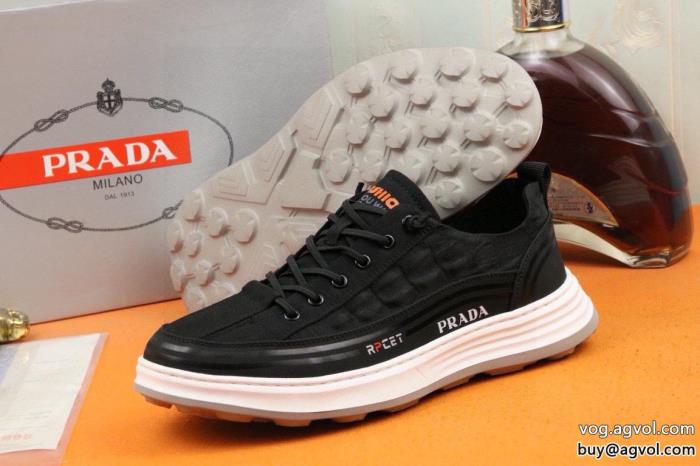PRADAスニーカー大人気セール今っぽいトレンド偽 ブランド 販売_0_3