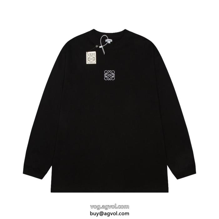 スーパー ブランド コピーLOEWEお買い得根強い人気定番商品長袖Tシャツ_2_0