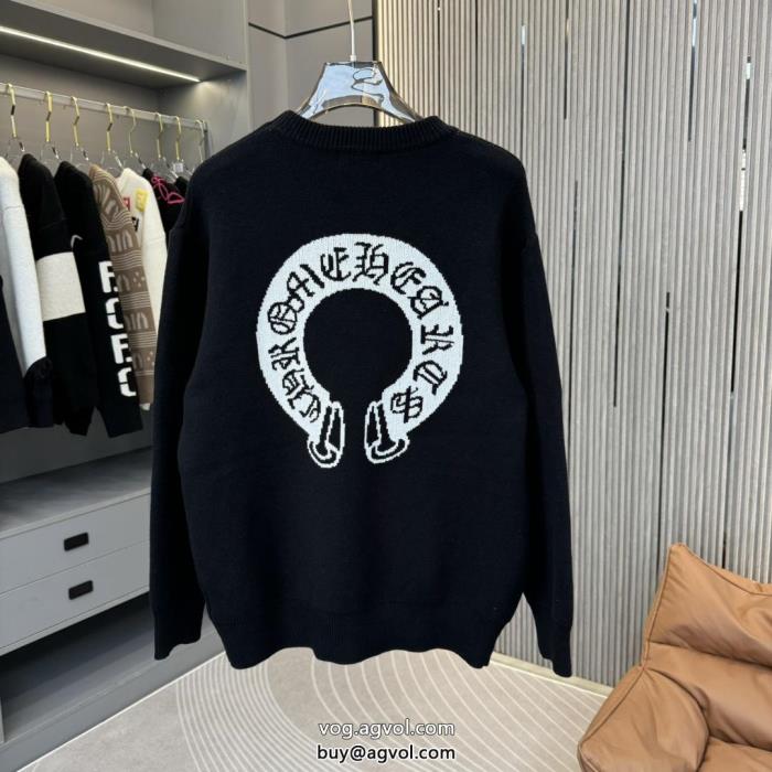 大人の色味完売前にコピー ブランド 通販セーターCHROME HEARTS_0_1