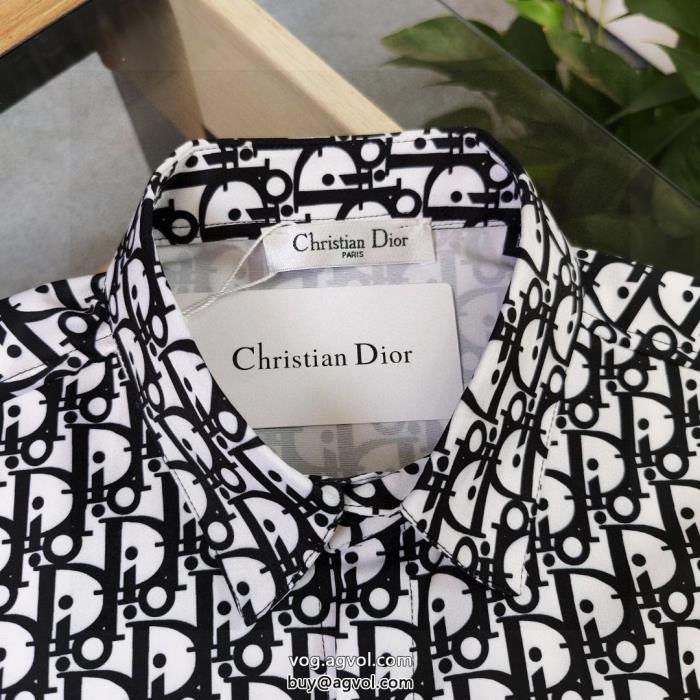 長袖シャツブランド コピー 激安DIOR2024最新作限定版プリント_0_2