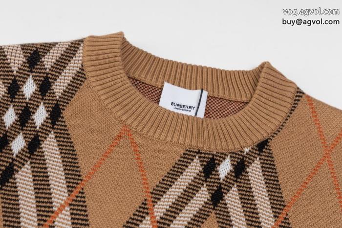 BURBERRYセーター雑誌掲載も多数注目の新作2024人気新色が登場ブランド コピー  _0_0