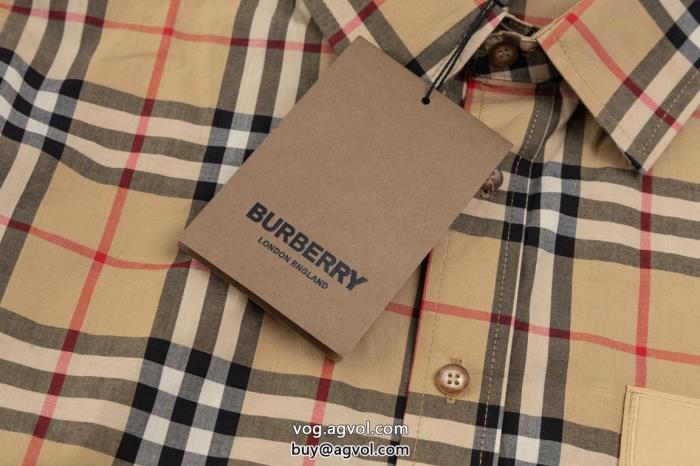スタイルアップ効果話題のアイテム偽 ブランド 通販長袖シャツBURBERRY_0_2