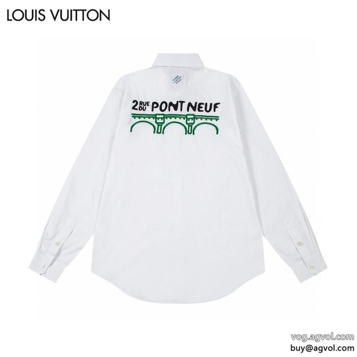 偽 ブランド 通販LOUIS VUITTON優しげ人気アイテム注目ブランドは2024最新長袖シャツ_0_1