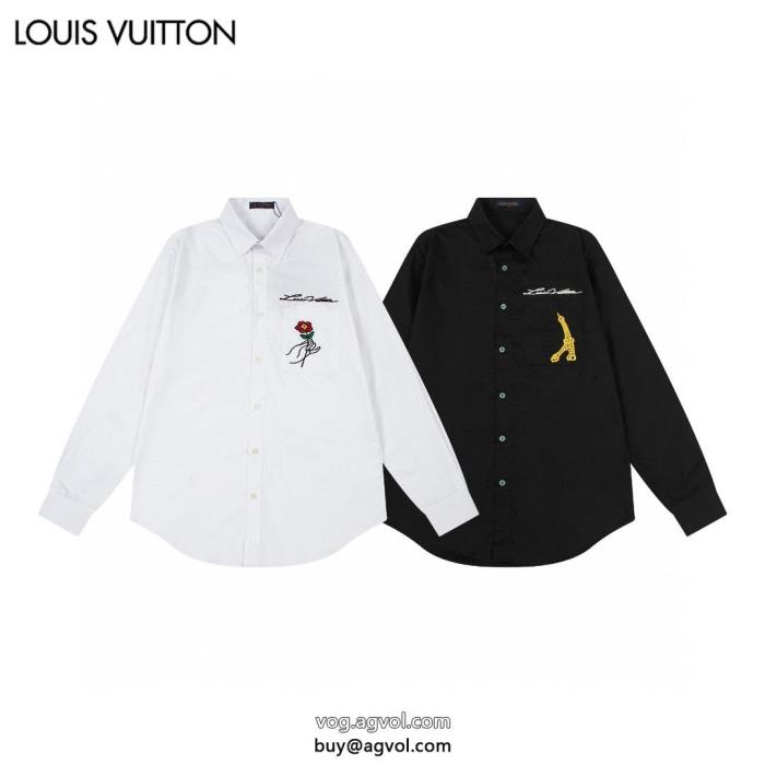 偽 ブランド 通販LOUIS VUITTON優しげ人気アイテム注目ブランドは2024最新長袖シャツ_0_4