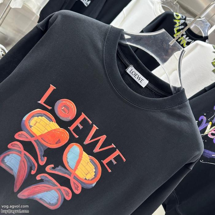 長袖TシャツLOEWEブランド コピー 優良スタイルアップ見えなシンプル海外限定_0_2