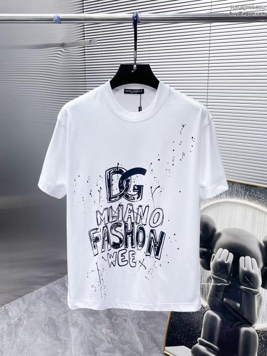 コピー 品 販売Dolce&Gabbana王道コンビ2024年春限定 永遠の定番半袖Tシャツ_0_2