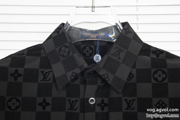 ブランド コピー 専門23SS 異素材着まわし力抜群LOUIS VUITTON長袖シャツ_0_1