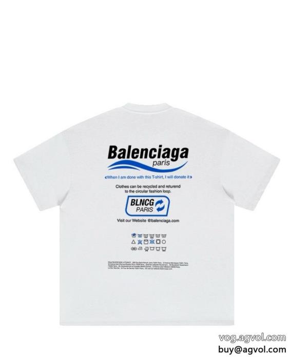半袖Tシャツコピー ブランド 優良清涼感流行スタイル2024新作balenciaga_0_1