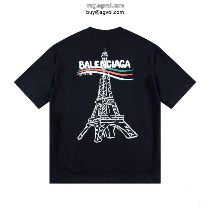 人気話題23SS海外直営半袖Tシャツbalenciaga通販 ブランド_0_2