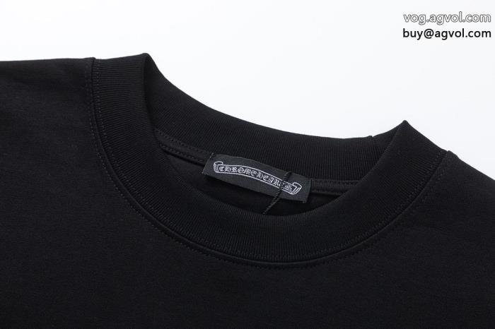 CHROME HEARTSコピー 商品 ブランド今年風着まわし力抜群長袖Tシャツ_0_1