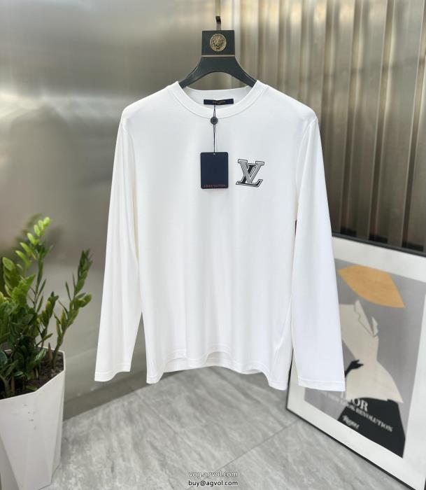 旬デザイン個性派さん偽 ブランド ルイ ヴィトン長袖Tシャツ_0_0