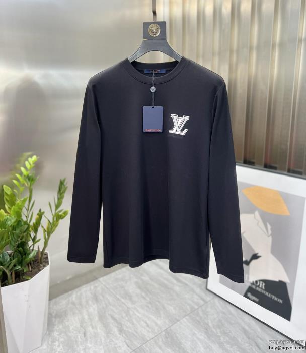 旬デザイン個性派さん偽 ブランド ルイ ヴィトン長袖Tシャツ_0_3