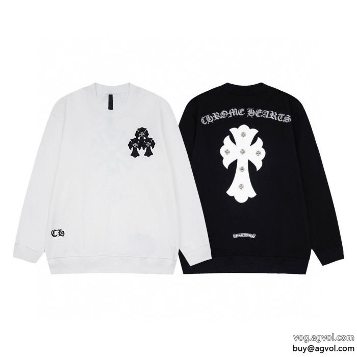 新作日本未入荷流行の最前線ブランド コピー 優良パーカーCHROME HEARTS_0_2