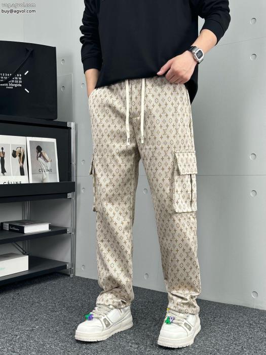 スラックスLOUIS VUITTON数量限定奇跡の入荷清潔感で洗練され偽 ブランド 販売_0_0
