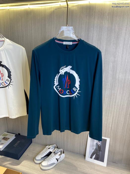 人気急上昇中雑誌掲載長袖TシャツMONCLERコピー ブランド 優良_0_1