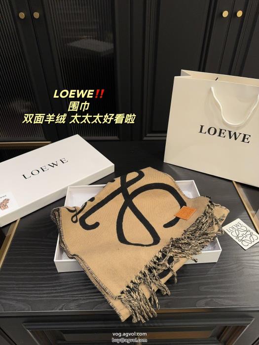 最終価格セール通勤スタイルスーパー コピー 通販 優良LOEWEマフラー_0_2