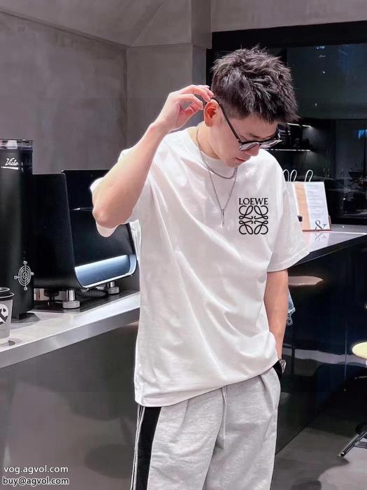 クール印象人気☆夏にお勧め半袖TシャツLOEWEスーパー コピー  _0_1