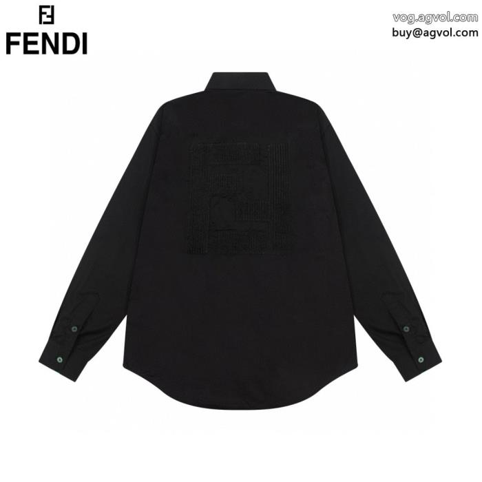 完売必須お早めに長袖シャツFENDIスーパー コピー ブランド 専門_0_1