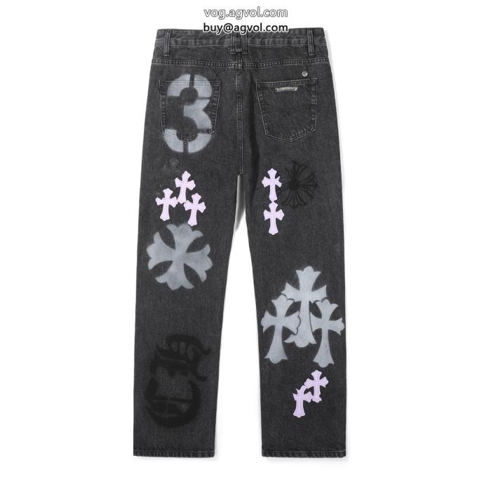 通販 ブランドジーンズ232024最新モデル2024のトレンドアイテムCHROME HEARTS_0_0