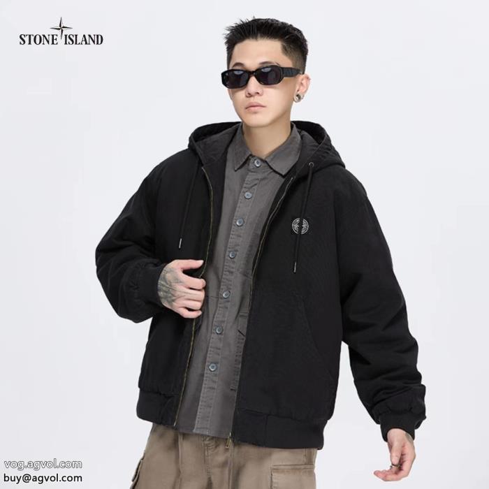 偽物 ブランド 販売Stone IslandNEW素敵合わせると明るい印象コート_0_0