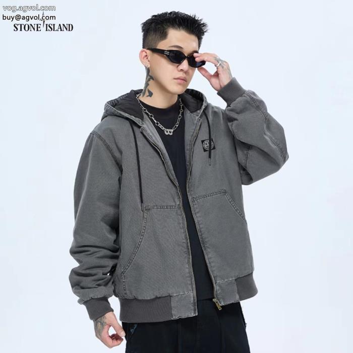 偽物 ブランド 販売Stone IslandNEW素敵合わせると明るい印象コート_0_3