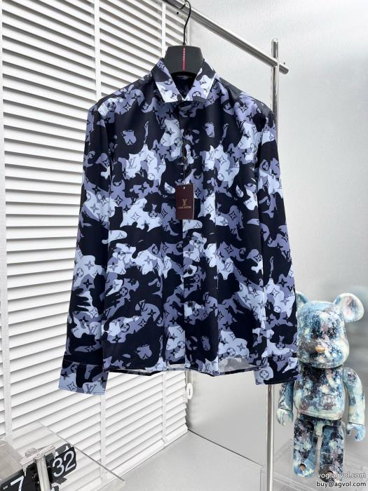 スーパー コピー  LOUIS VUITTON長袖シャツ春らしい繊細なアイテム必需品_0_0