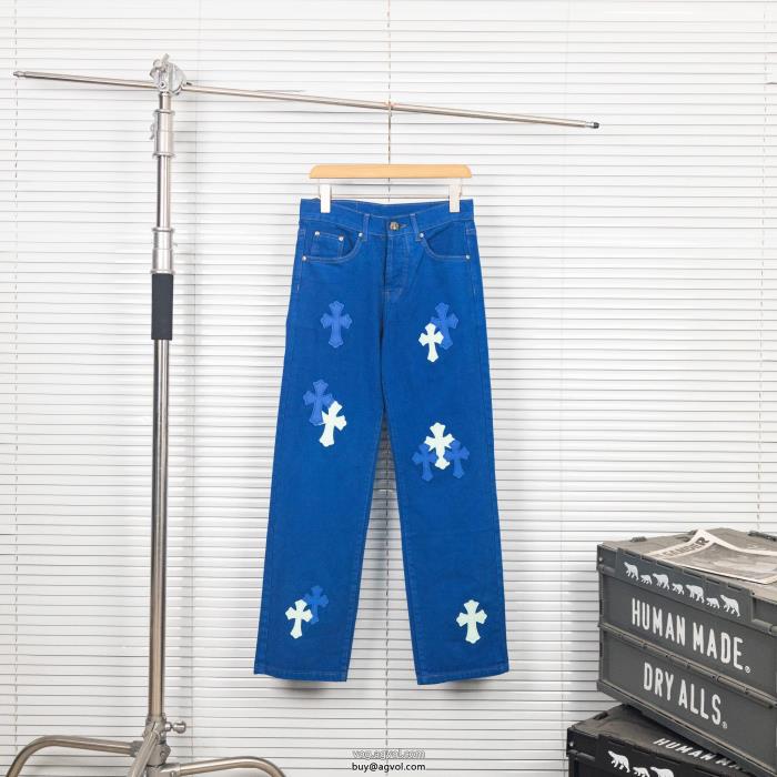 ブランド 通販不動の人気2024最新飽きのこないデザインジーンズCHROME HEARTS_0_0