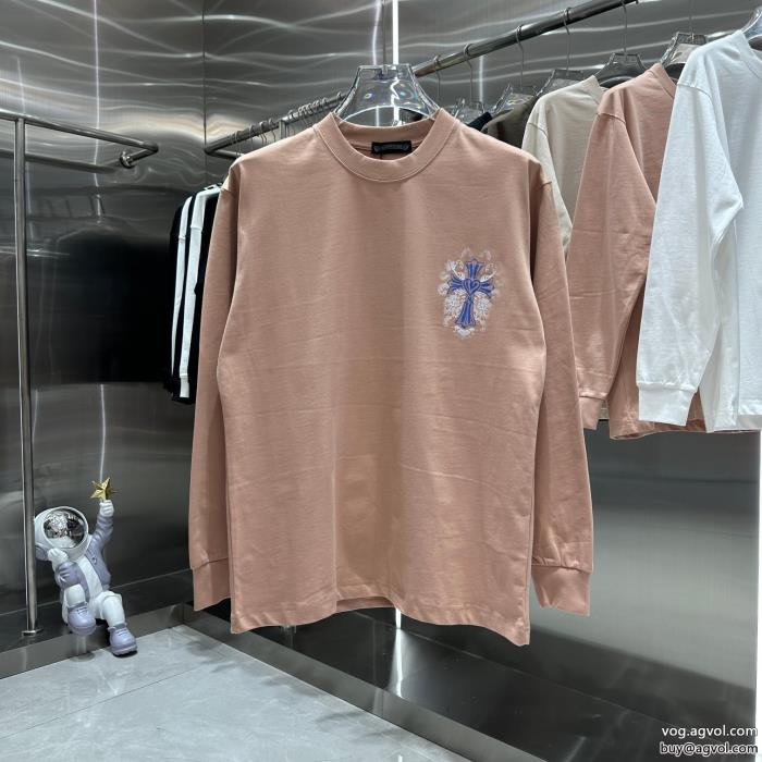 長袖TシャツCHROME HEARTSコピー 商品 販売目が離せない快適な着心地_0_3