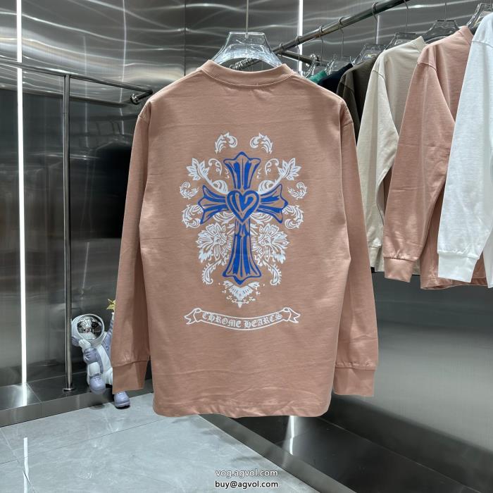 長袖TシャツCHROME HEARTSコピー 商品 販売目が離せない快適な着心地_0_4