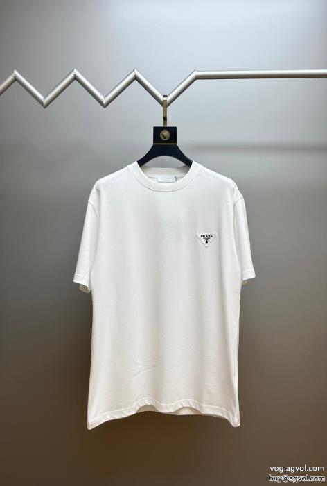 PRADA定番人気最新作鮮度が手に入る半袖Tシャツブランド コピー_0_2