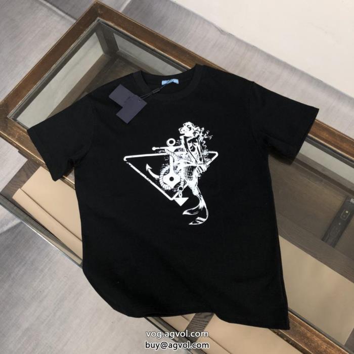 プラダコピー ブランド 通販新色入荷お洒落さんの愛用率が高い半袖Tシャツ_0_0
