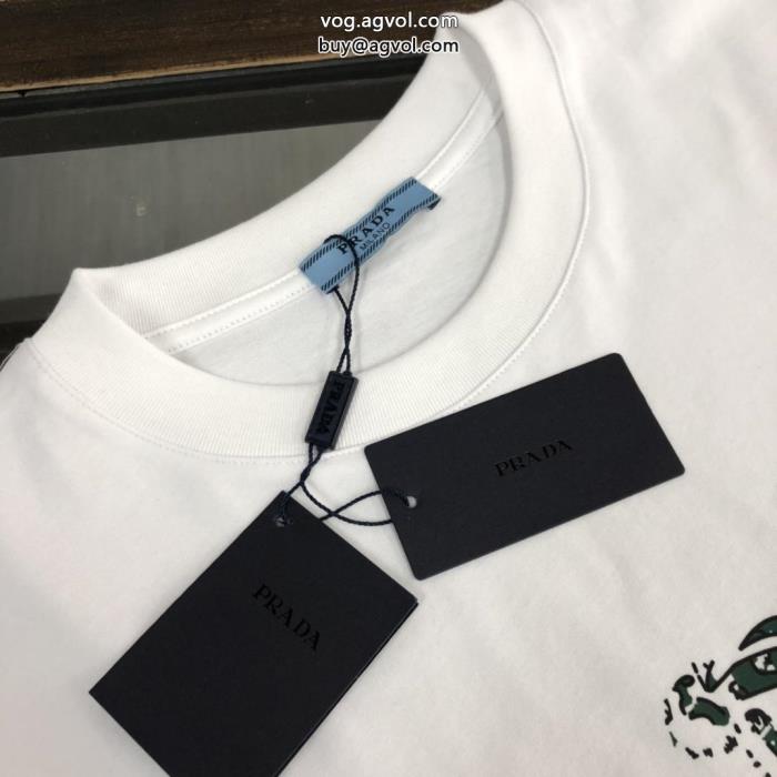 必需品鮮度が手に入るコピー 商品 販売プラダ半袖Tシャツ_0_2