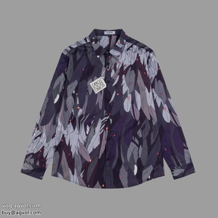 セールお早めに最安値長袖シャツコピー 商品 販売ロエベ_0_1