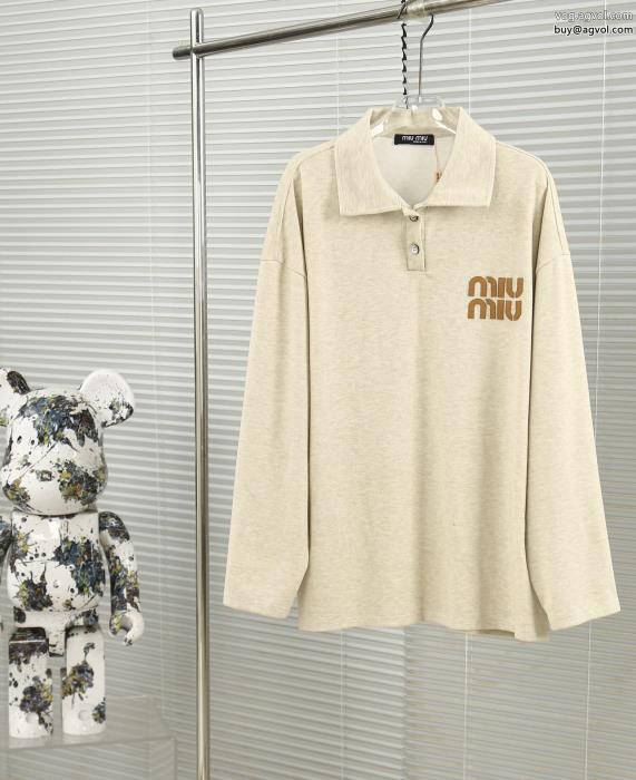 MIUMIU長袖Tシャツコピー 品 ブランド必需品在庫希少_0_0