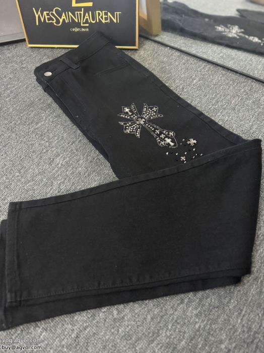 クロムハーツブランド コピージーンズ新作在庫希少少量入荷☆限定モデル_0_3